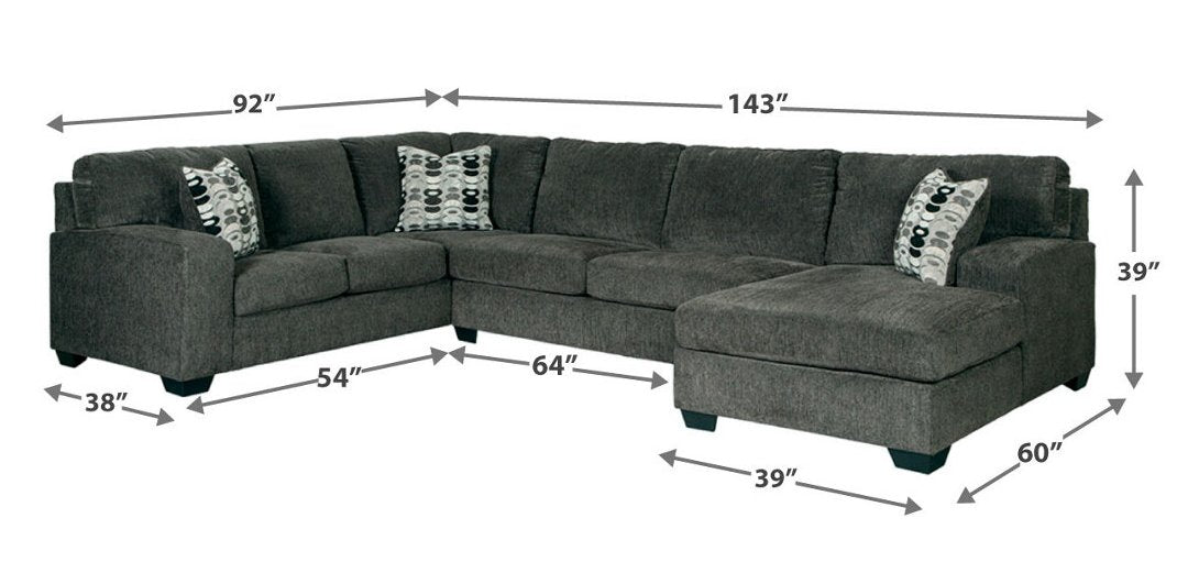 Sloan 3-Piece Sectional